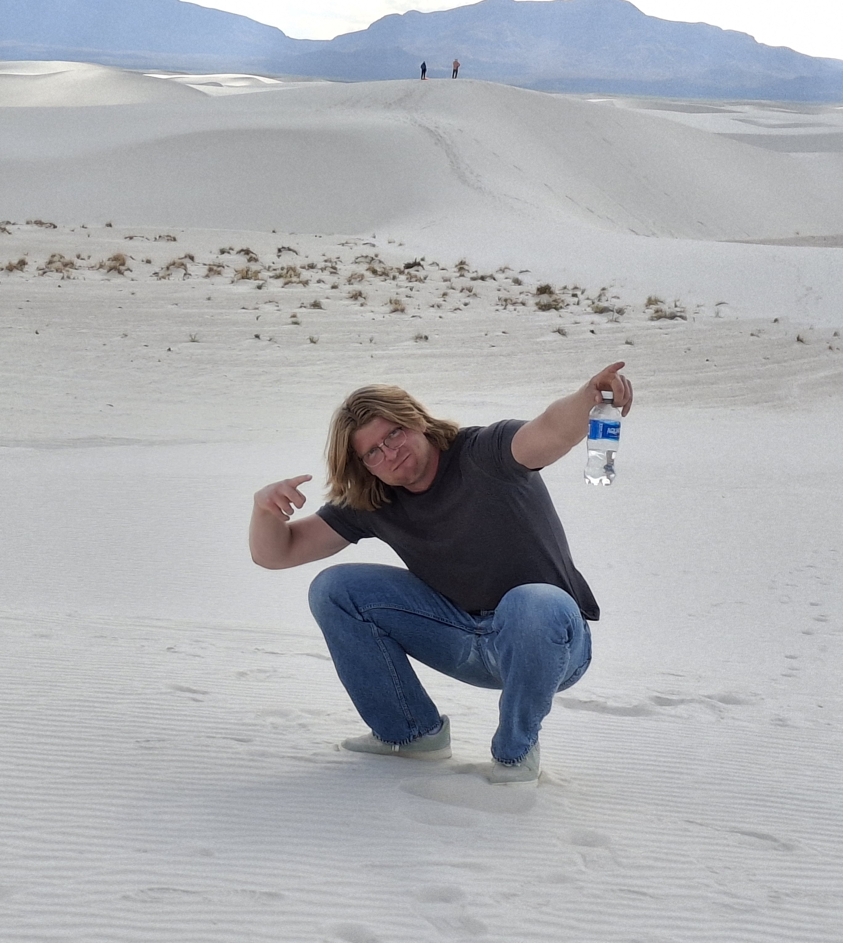 Me in White Sands National Park